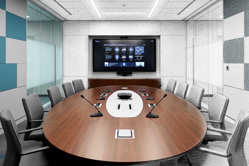 طراحی سالن کنفرانس