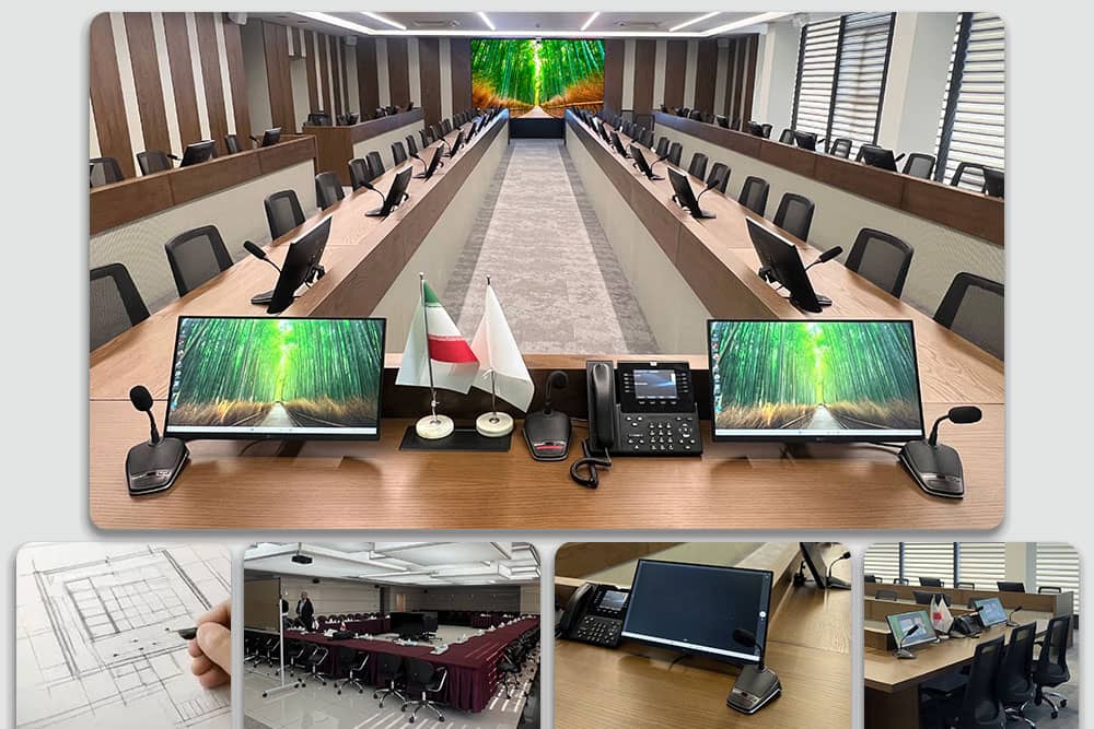 تجهیز سالن‌های کنفرانس