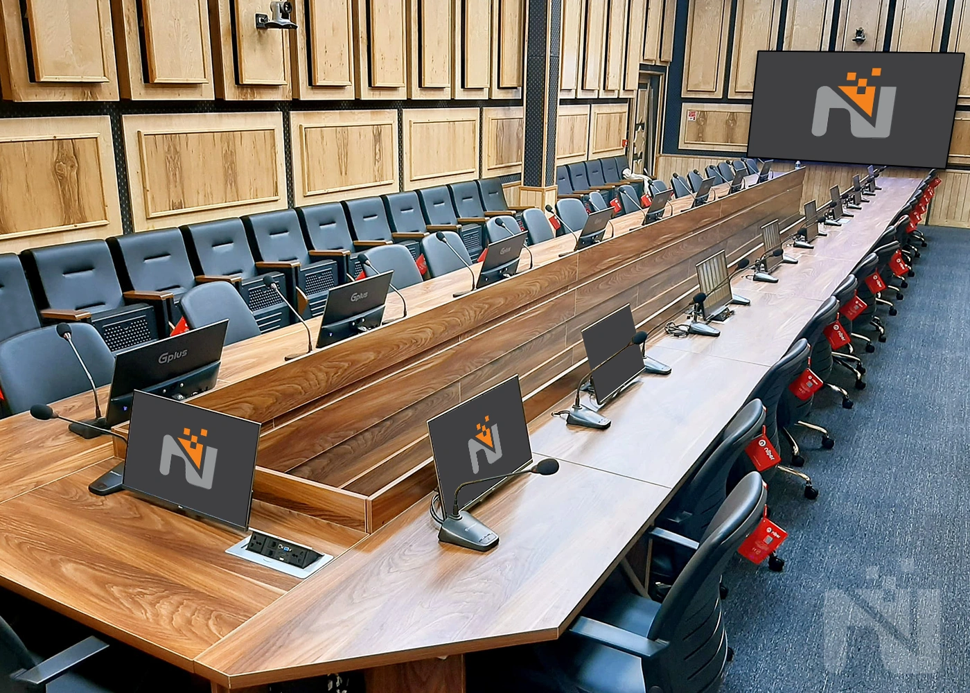 پروژه تجهیزذ سالن جلسه